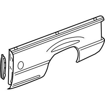 Chevy 15244379 Side Panel Assembly