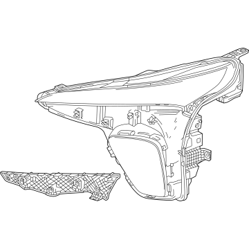 Buick Envision Headlight - 26518286