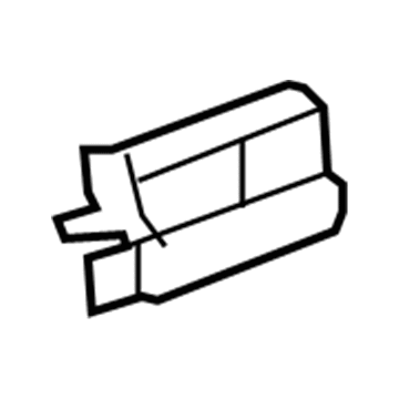 GM 25960446 Latch, Titanium 25960446 GM Latch, Titanium Illustration 1 of 1