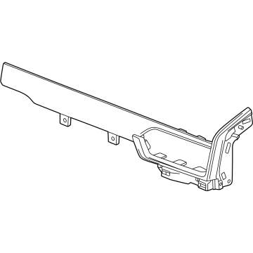 84959176 GM Applique Assembly-Instrument Panel Trim Plate Illustration 1 of 1