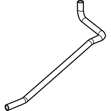 GM 15223713 Outlet Hose 15223713 GM Outlet Hose Illustration 1 of 1