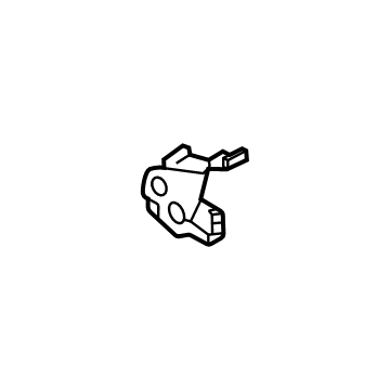 GM 84359626 ABS Sensor Bracket, Passenger Side 84359626 GM ABS Sensor Bracket, Passenger Side Illustration 1 of 1