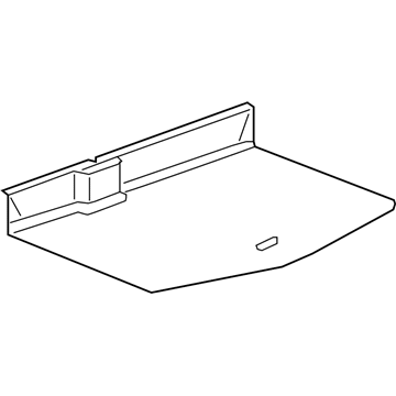 GM 42698862 Support Panel, Black 42698862 GM Support Panel, Black Illustration 1 of 1