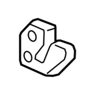 GM 42698866 Support, Jet Black, Passenger Side 42698866 GM Support, Jet Black, Passenger Side Illustration 1 of 1