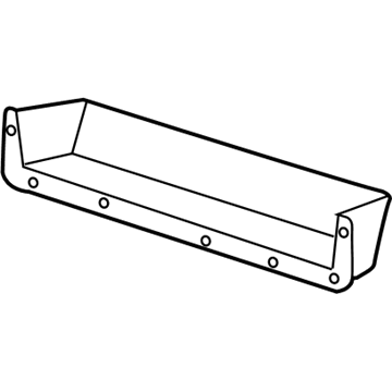 Cadillac 23447434 Splash Shield