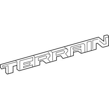 GMC 26454976 Nameplate