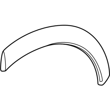 Cadillac 85766333 Wheel Opening Molding