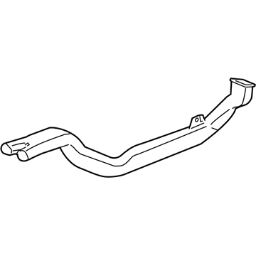 Pontiac 22707515 Rear Duct