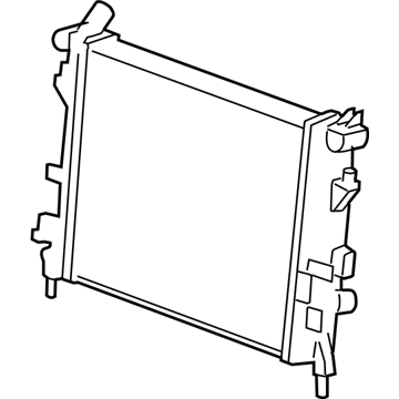 Saturn 19130432 Radiator