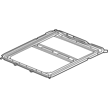 Chevy Equinox Sunroof - 23495100