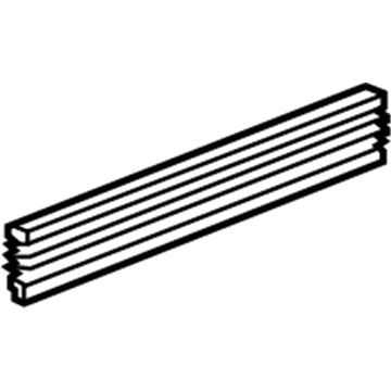 GM 20953637 Side Cover 20953637 GM Side Cover Illustration 1 of 1