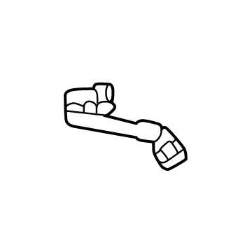 Chevy Traverse PCV Hose - 12698772