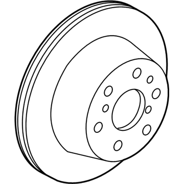 Chevy Tahoe Brake Rotor - 84223345