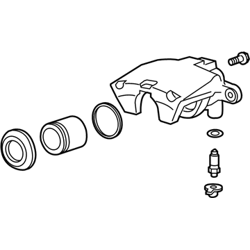 Chevy Suburban 2500 Brake Caliper - 86785192