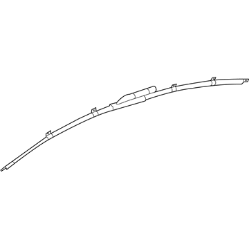 23148190 GM Inflator Curtain, Passenger Side Illustration 1 of 1