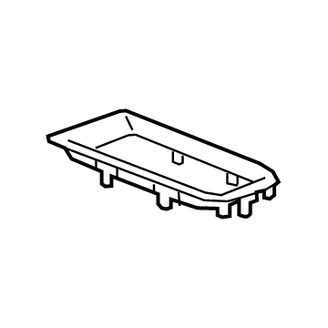 84164813 GM Tray, Black Illustration 1 of 1