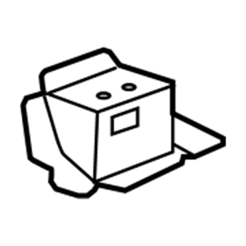 GM 22959912 Seat Reinforcement, Inner Passenger Side 22959912 GM Seat Reinforcement, Inner Passenger Side Illustration 1 of 1