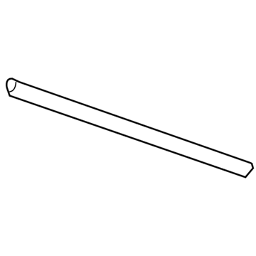 GM 15947747 Body Side Molding, Rear Driver Side 15947747 GM Body Side Molding, Rear Driver Side Illustration 1 of 1