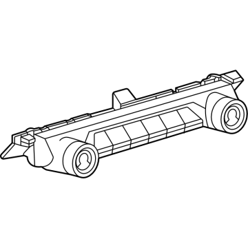 GM 85098832 Control Assembly-Heater & A/C User Interface 85098832 GM Control Assembly-Heater & A/C User Interface Illustration 1 of 1