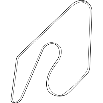 Cadillac Catera Serpentine Belt - 93181720
