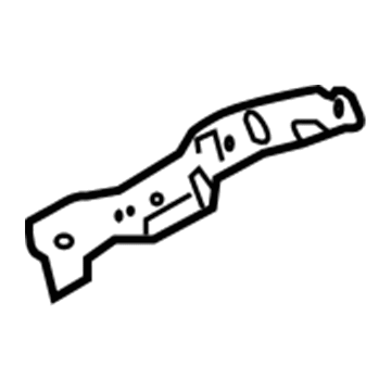 20867112 GM Grip Handle Front Bracket, Driver Side Illustration 1 of 1