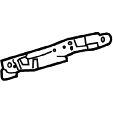 20867114 GM Grip Handle Rear Bracket, Passenger Side Illustration 1 of 1