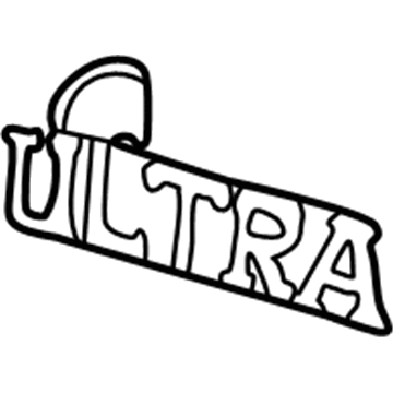 Buick 25641039 Nameplate