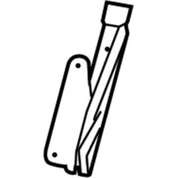 GM 92193557 Hinge 92193557 GM Hinge Illustration 1 of 1