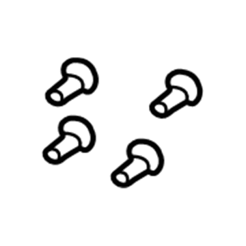 26036495 GM Steering Wheel Bolt Illustration 1 of 1