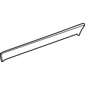GM 84844083 Insert Panel, Passenger Side 84844083 GM Insert Panel, Passenger Side Illustration 1 of 1