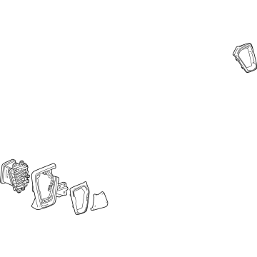 85596759 GM Applique, Driver Side Illustration 1 of 1