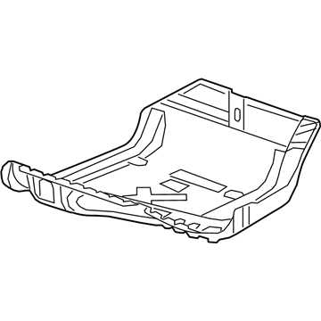 GM 13269445 Tank Shield 13269445 GM Tank Shield Illustration 1 of 1
