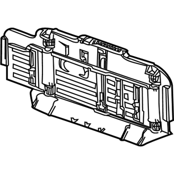 GM 13348318 Baffle 13348318 GM Baffle Illustration 1 of 1