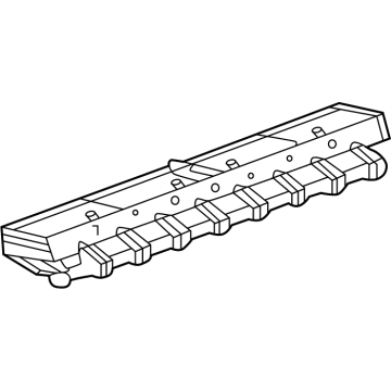 GM 85643599 Hazard Switch, Piano Black 85643599 GM Hazard Switch, Piano Black Illustration 1 of 1