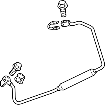 GM 12708763 Oil Pipe 12708763 GM Oil Pipe Illustration 1 of 1