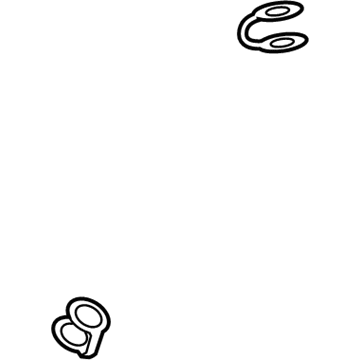 GM 12611119 Oil Outlet Tube Gasket 12611119 GM Oil Outlet Tube Gasket Illustration 1 of 1