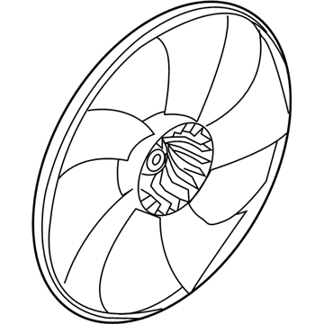 Cadillac 25881843 Cooling Fan