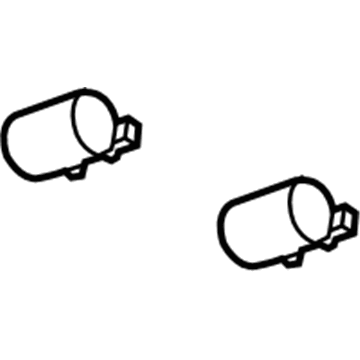 Cadillac Muffler Strap - 13319295