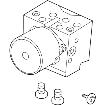 Chevy ABS Pump And Motor Assembly - 15919298