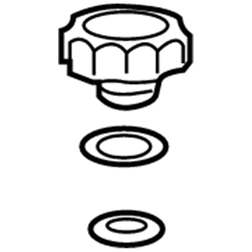 Chevy Monte Carlo Coolant Reservoir Cap - 15293434