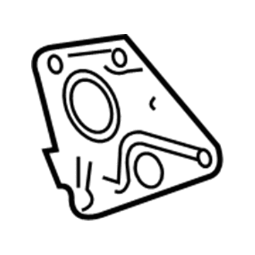 GM 12577704 Cross Over Pipe Gasket, Passenger Side 12577704 GM Cross Over Pipe Gasket, Passenger Side Illustration 1 of 1