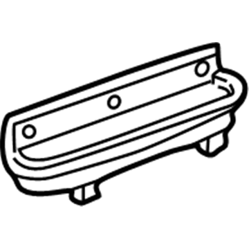 Buick 12372459 Pull Handle