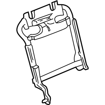 Chevy 88940988 Seat Back Frame