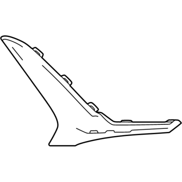 26358133 GM Molding, Bumper/Fascia Illustration 1 of 1