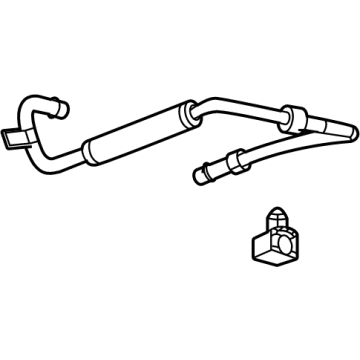 Chevy Camaro Oil Cooler Hose - 84318909