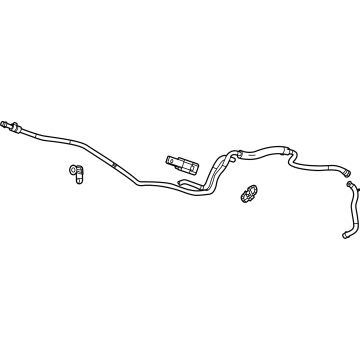 Cadillac CTS Oil Cooler Hose - 84553936