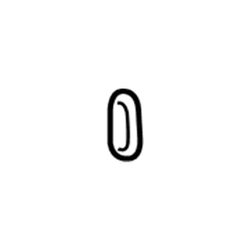 26200583 GM Seat Switch Knob, Front Illustration 1 of 1