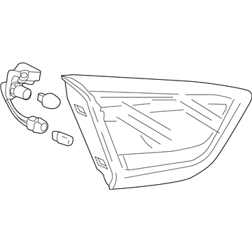 Chevy 84075815 Backup Lamp Assembly