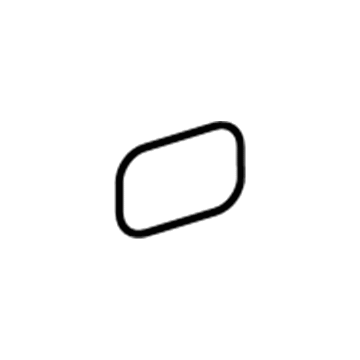 GM 20978061 Luggage Cover Cap, Rear 20978061 GM Luggage Cover Cap, Rear Illustration 1 of 1