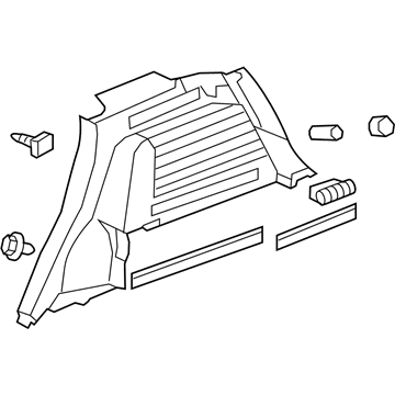 Chevy 22864699 Lower Trim Panel